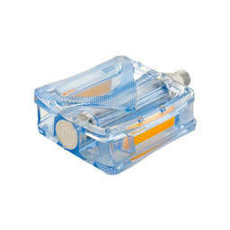 [HER120] PEDAL PLATAFORMA TRASPARENTE AZUL 9/16"